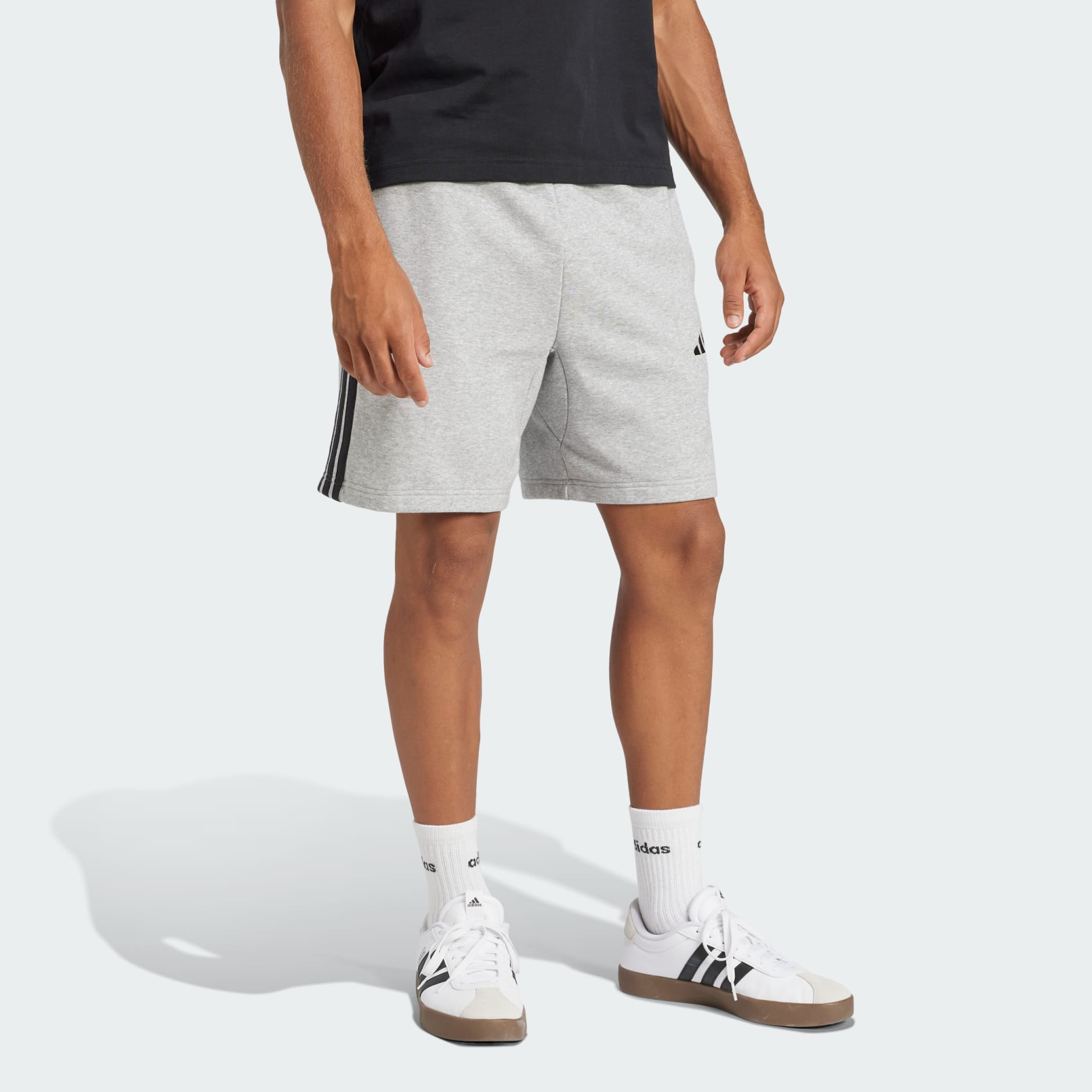 Essential 3-Stripes French Terry Shorts