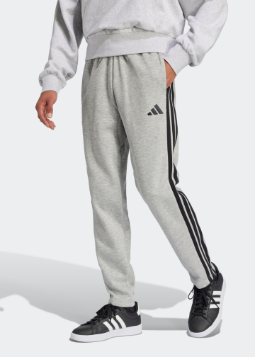 Essentials 3-Stripes Open Hem Fleece Pants