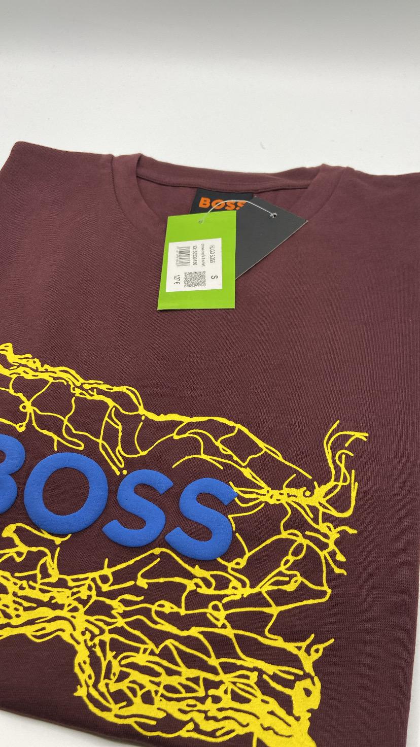 Cotton-jersey T-shirt with logo artwork