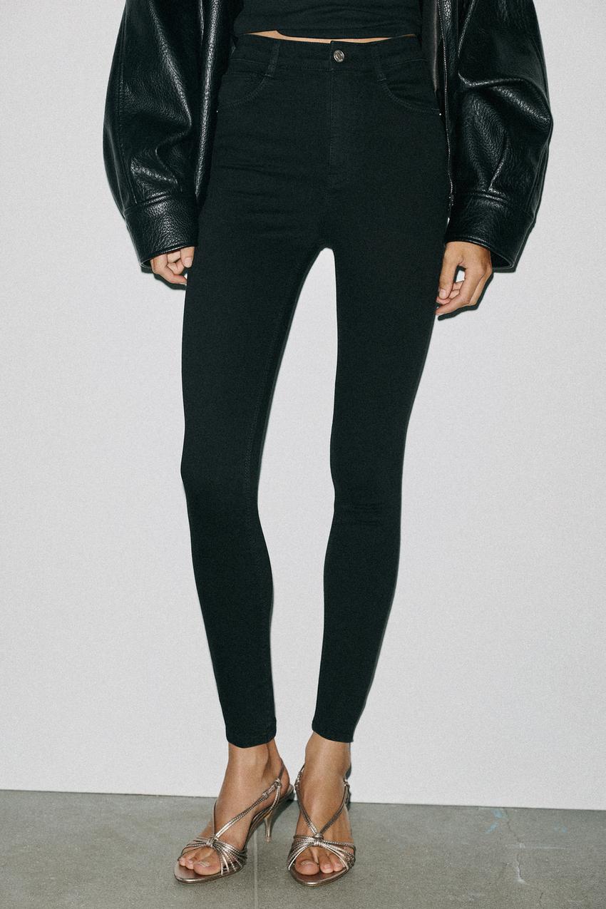 ZARA SKINNY HIGH-WAIST JEANS