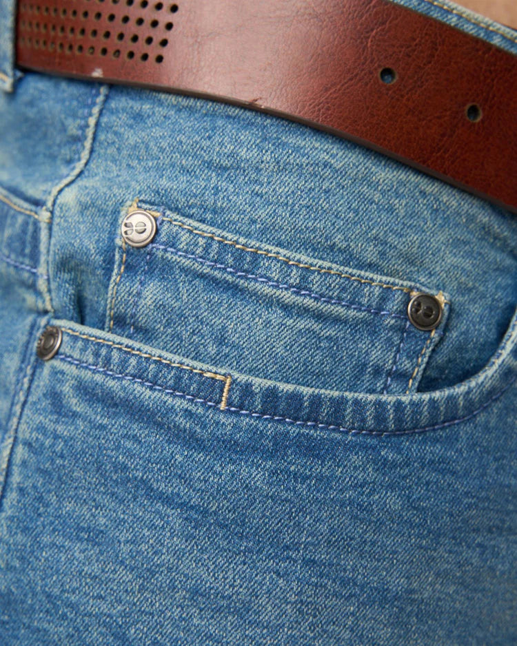 CH Farrowed Stretch Denim Jeans Stone Wash