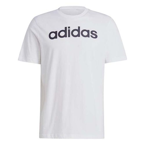 ADIDAS Essentials Single Jersey Linear Embroidered Logo T-Shirt - Men