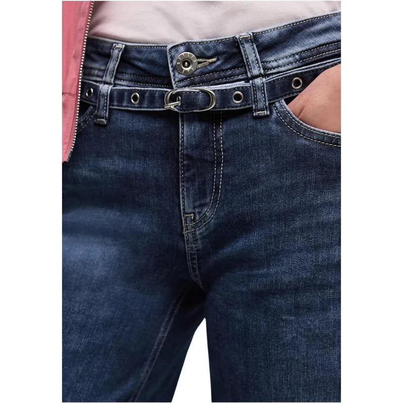 ST Blue Cotton Relaxed Fit Jeans