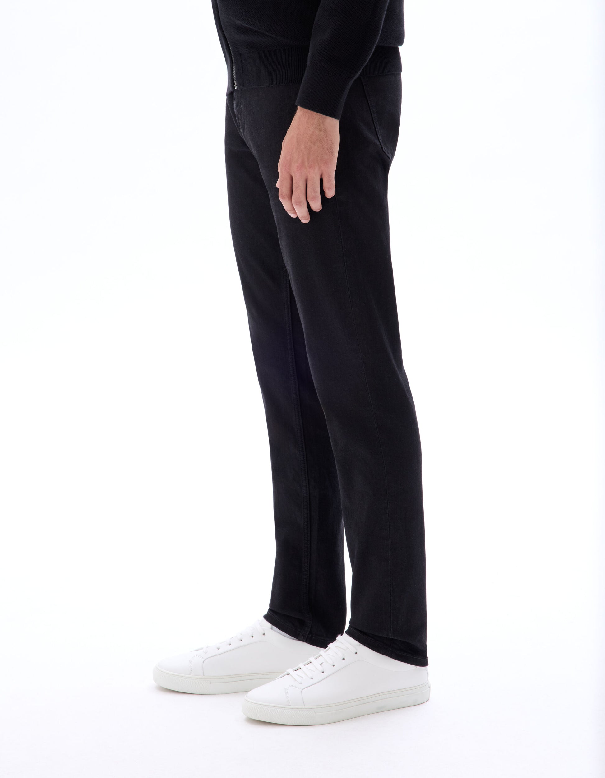 Slim stretch cotton jeans - black CELIO