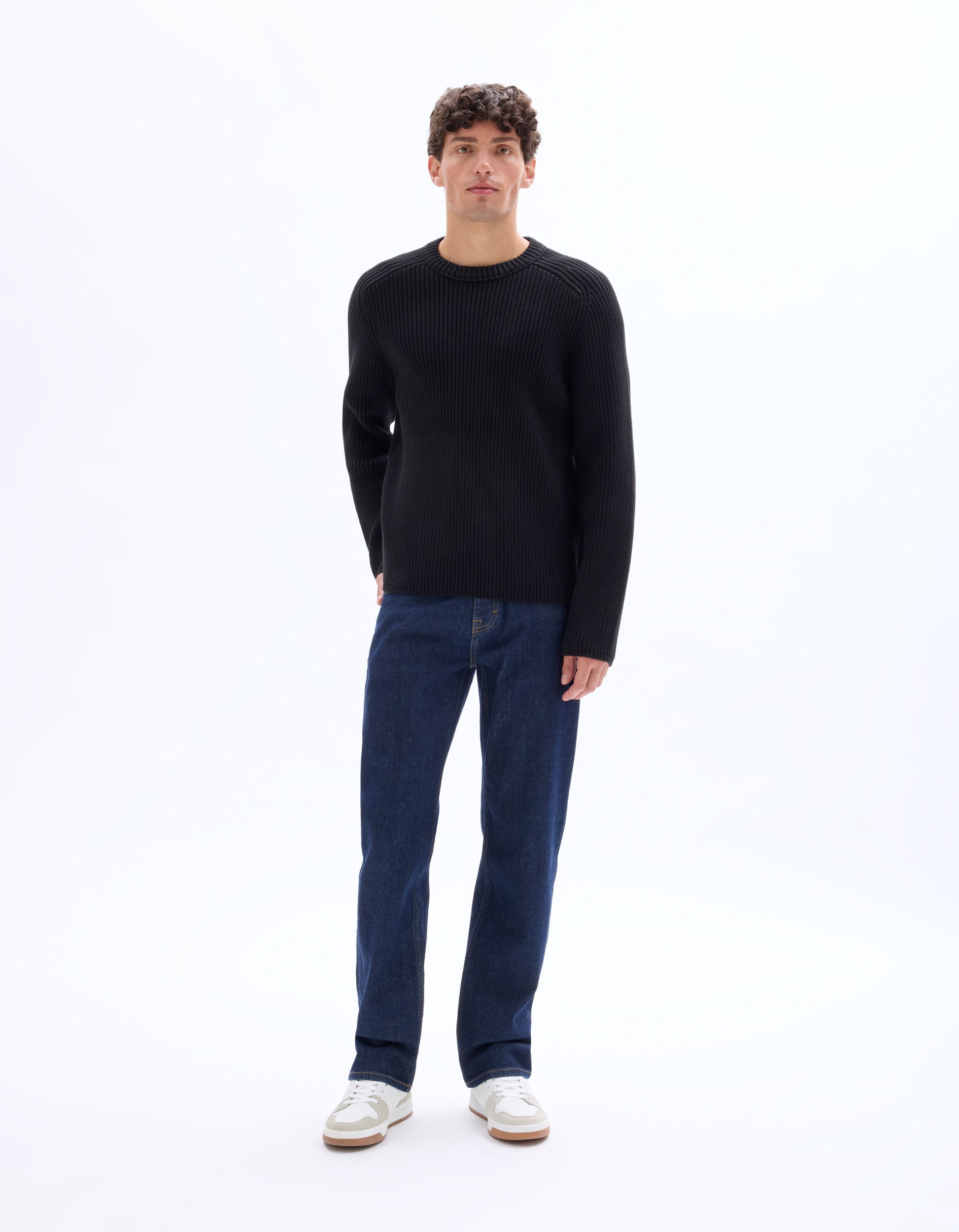 C.5 regular stretch cotton jeans 3 lengths