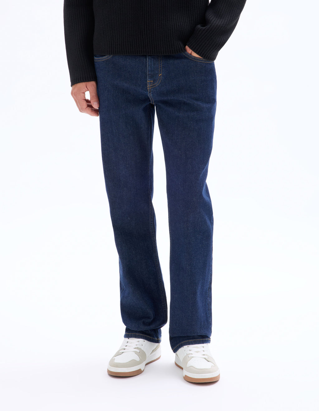 C.5 regular stretch cotton jeans 3 lengths