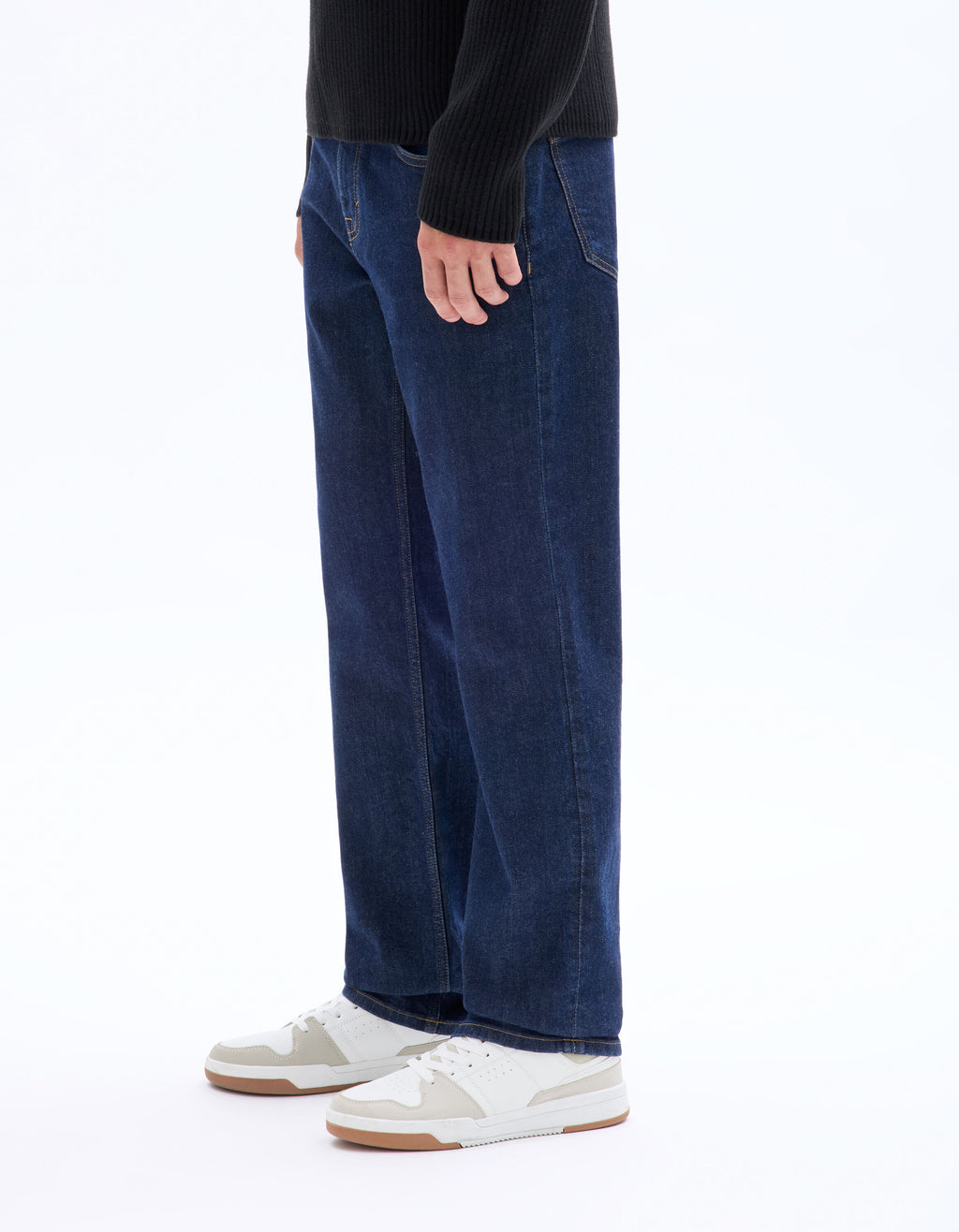 C.5 regular stretch cotton jeans 3 lengths