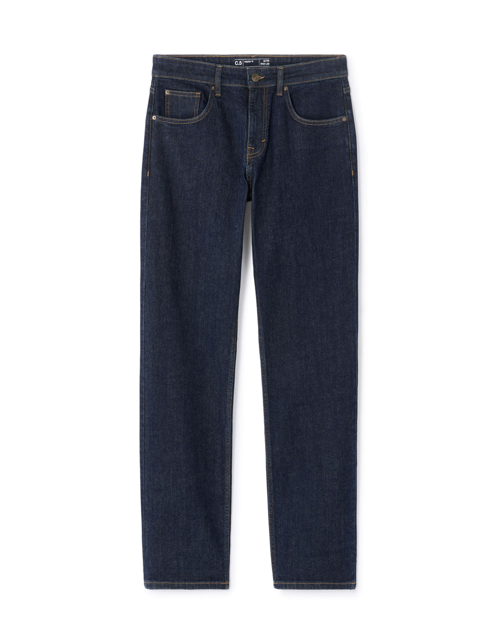 C.5 regular stretch cotton jeans 3 lengths