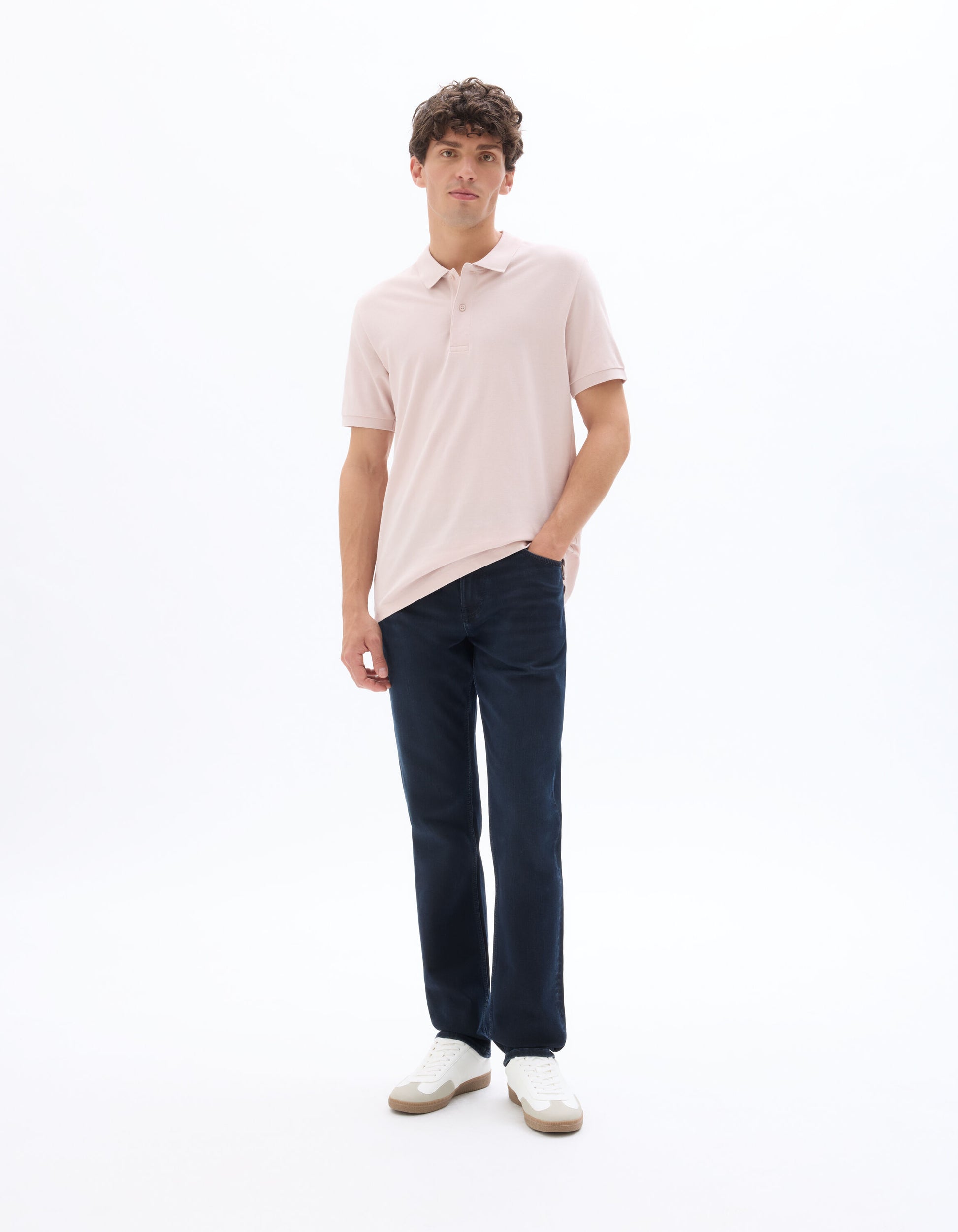 Jean C.15 straight coton stretch 3 longueurs (CELIO)