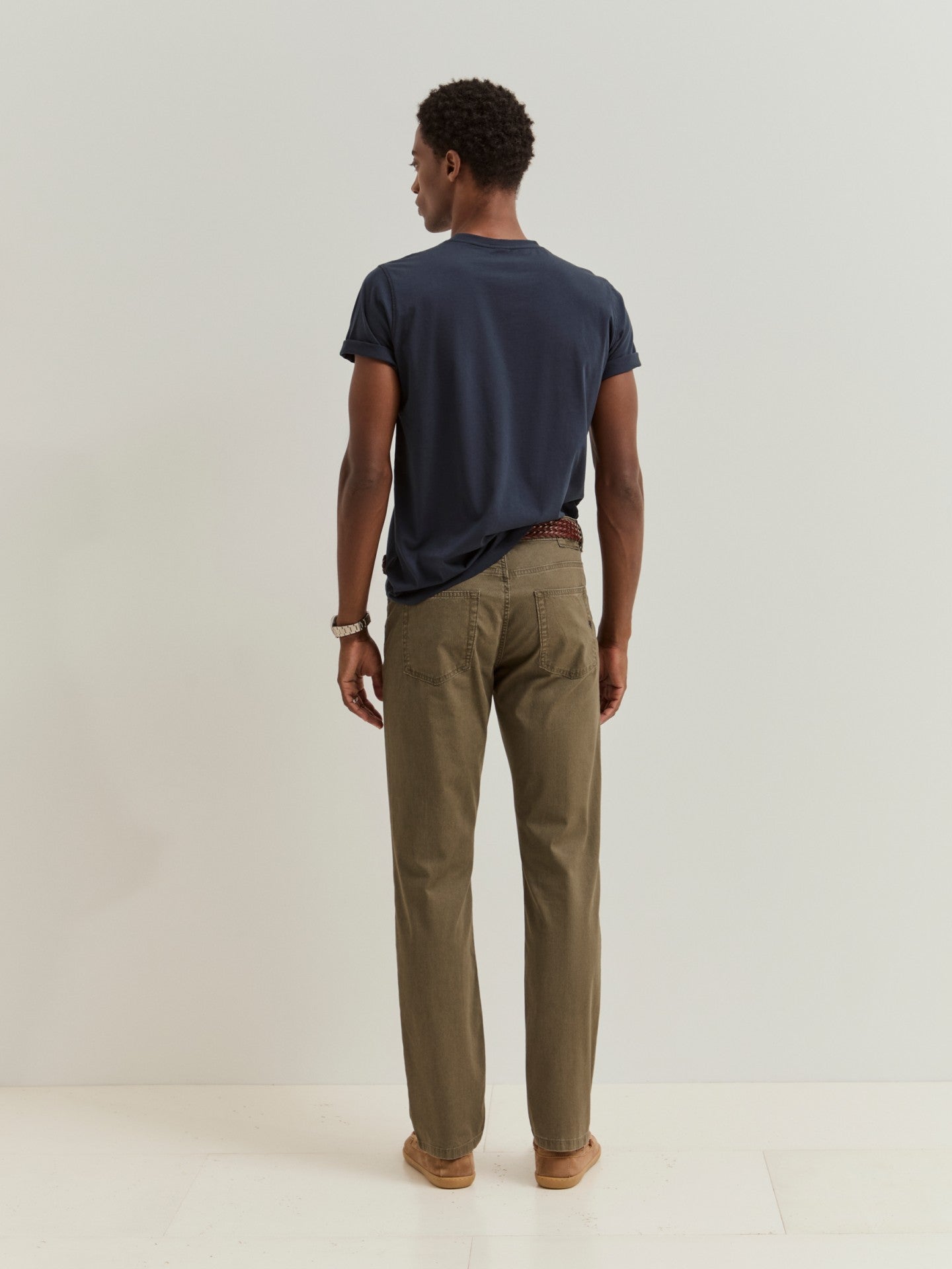Regular fit trousers