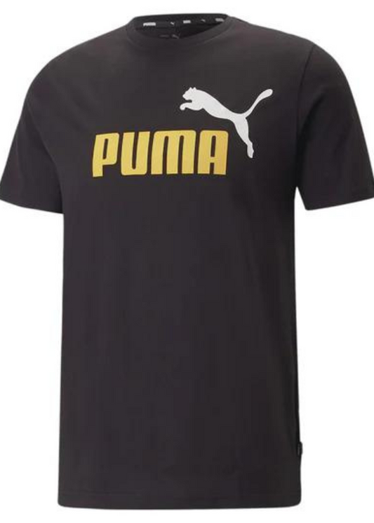 PUMA Logo T-Shirt 'Black'