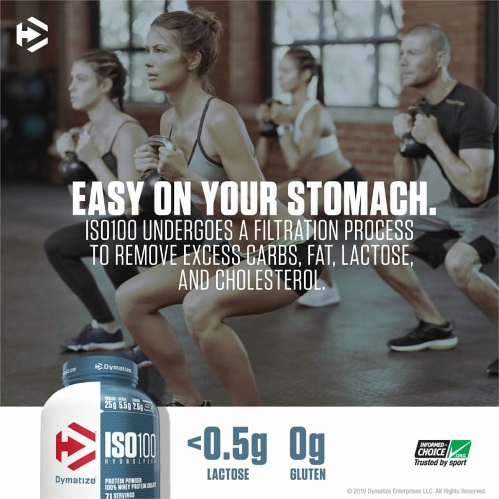 Dymatize ISO100 Hydrolyzed Whey Isolate Protein Powder