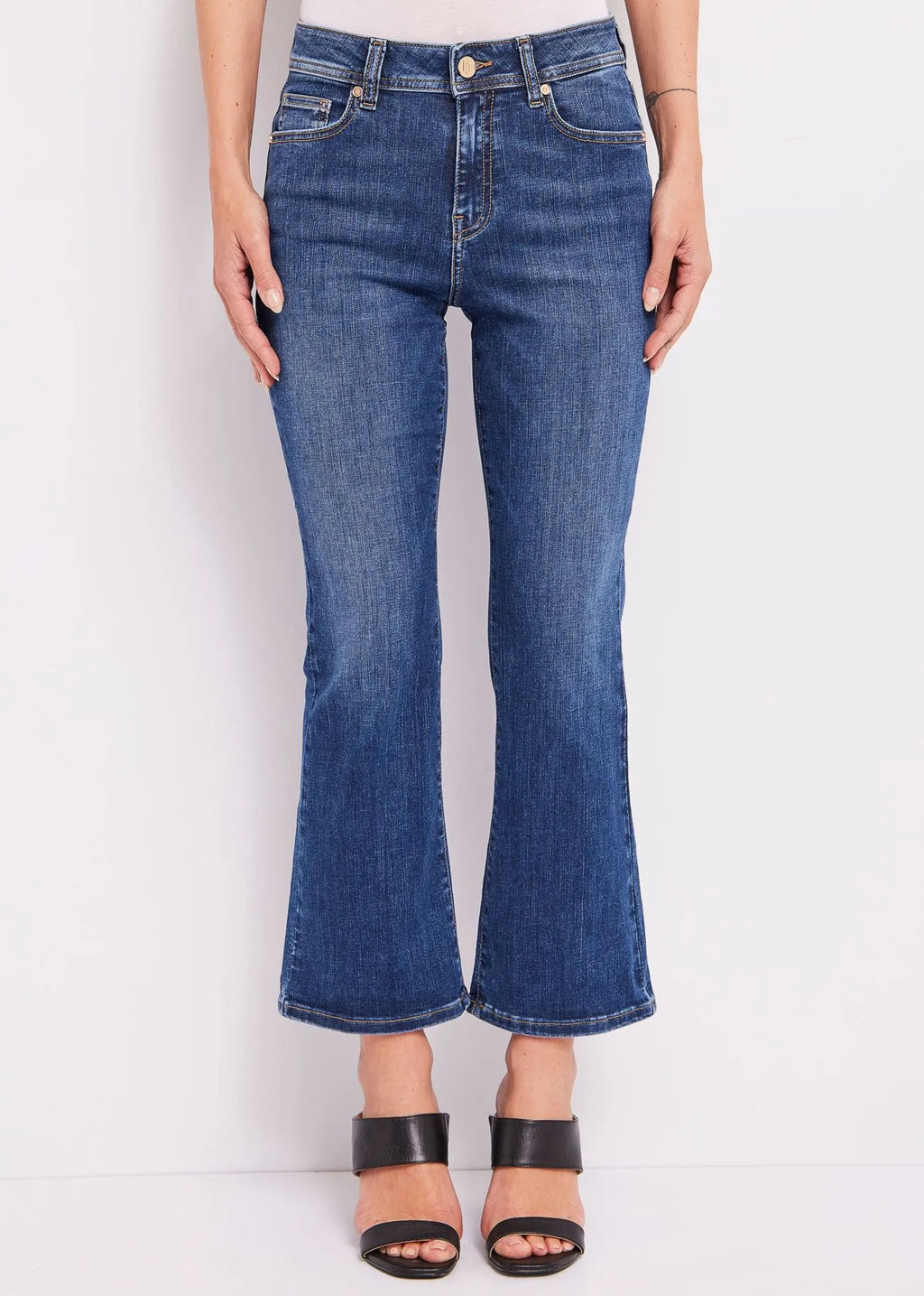 GAU Cropped flared jeans
