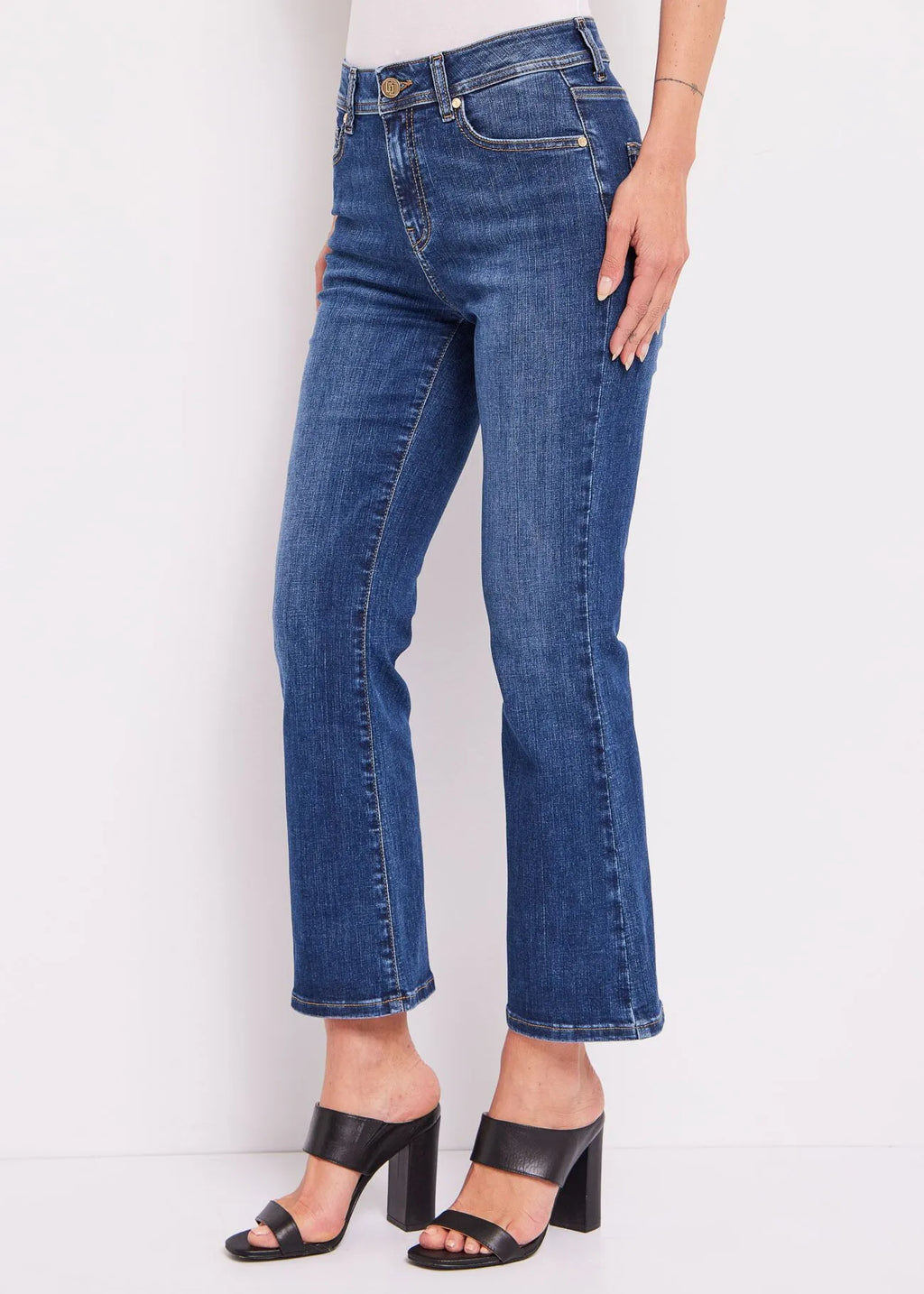 GAU Cropped flared jeans