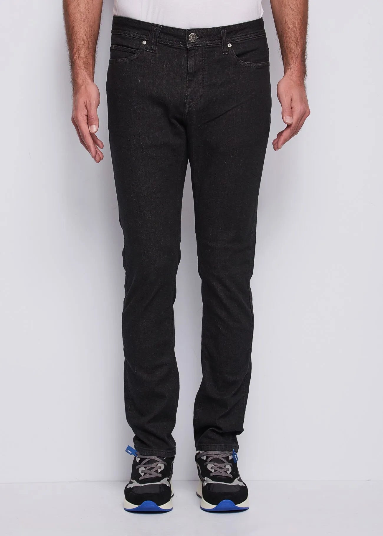 Slim black cotton jeans (Gaudi)