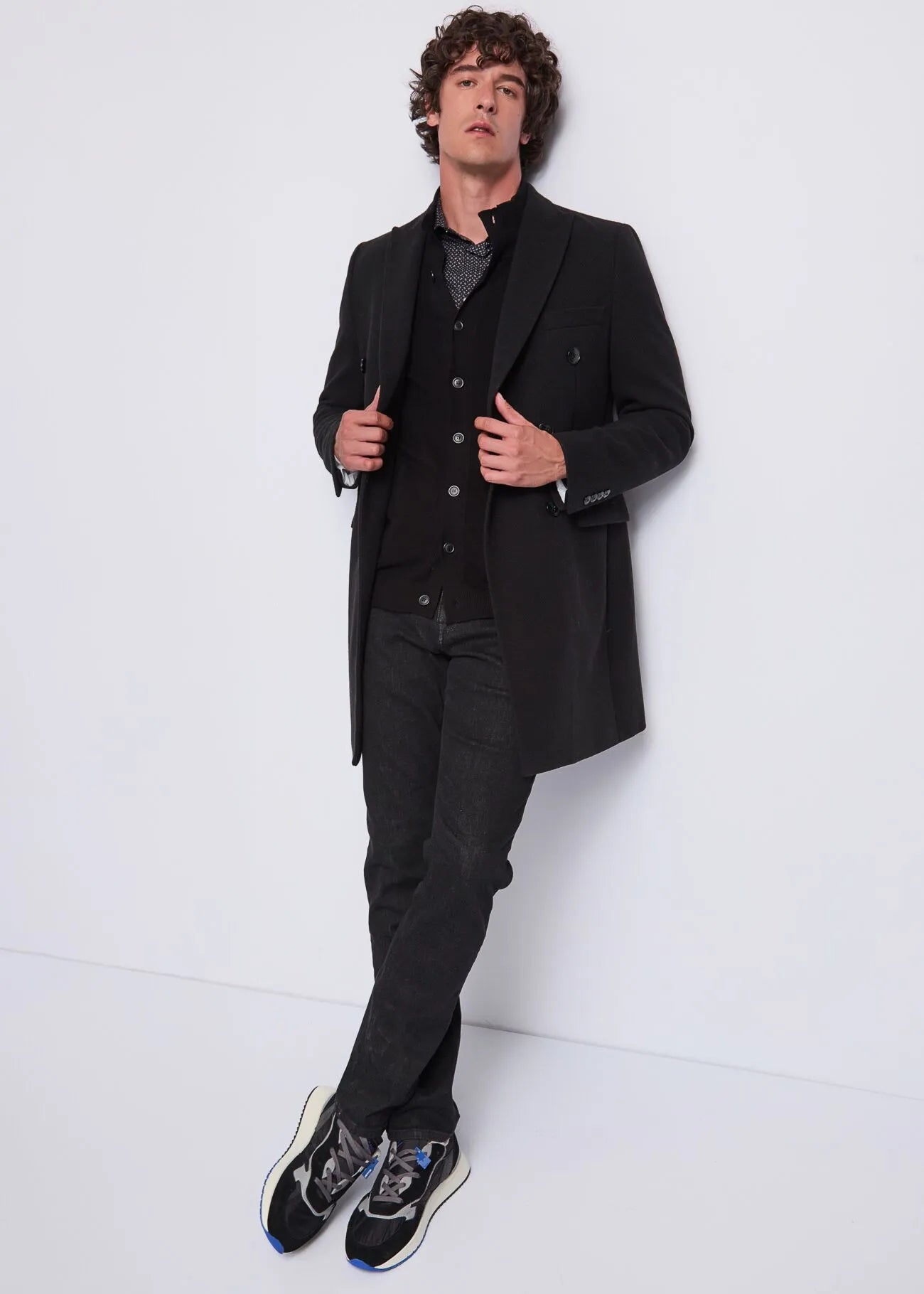 Slim black cotton jeans (Gaudi)