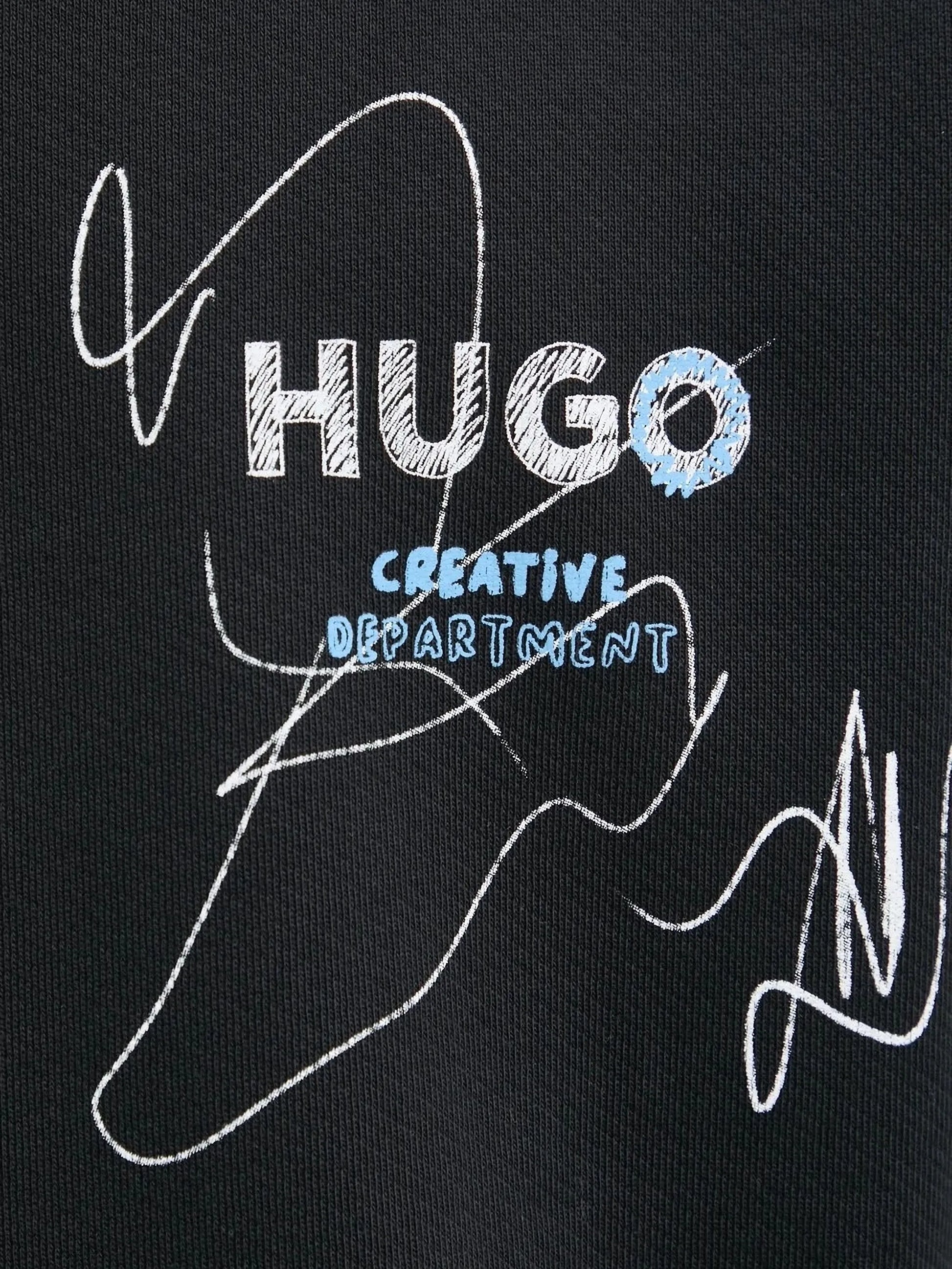 HUGO graphic-print sweat
