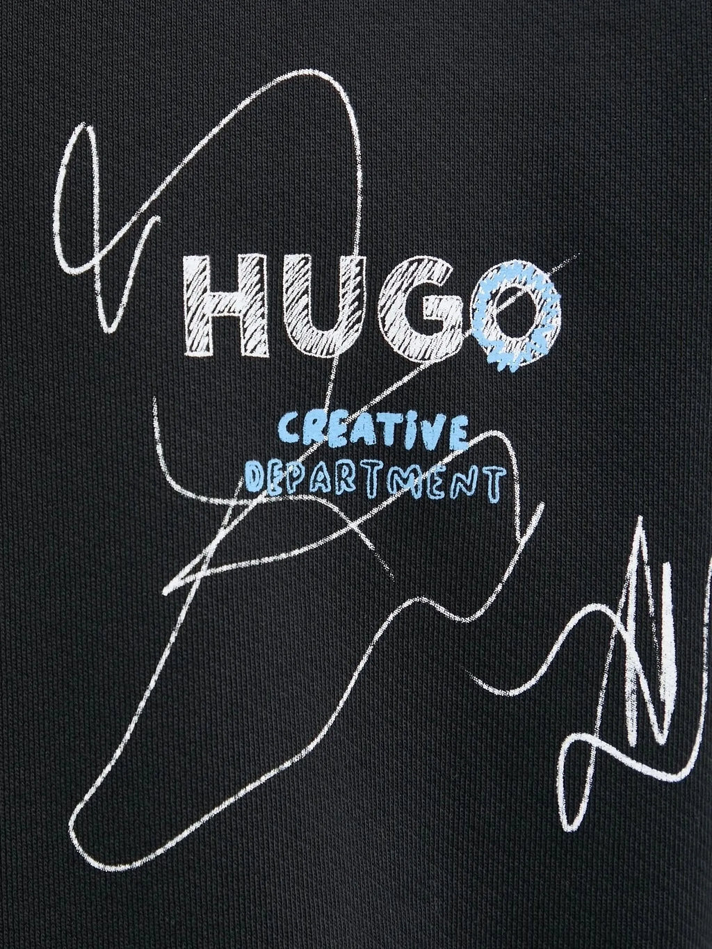 HUGO graphic-print sweat