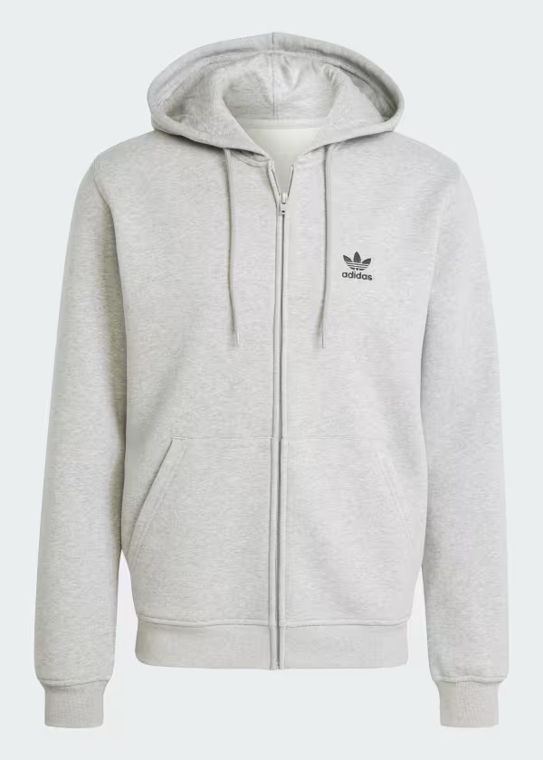 Trefoil Essentials Full-Zip Hoodie