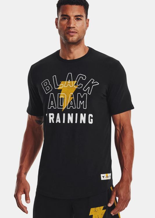 Men's Project Rock Black Adam Graphic Short Sleeve