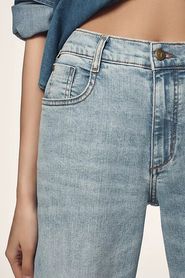 Pilcro Baggy Slim Boyfriend High-Rise Relaxed Jeans