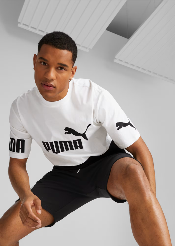 PUMA POWER Men's Colourblock Tee