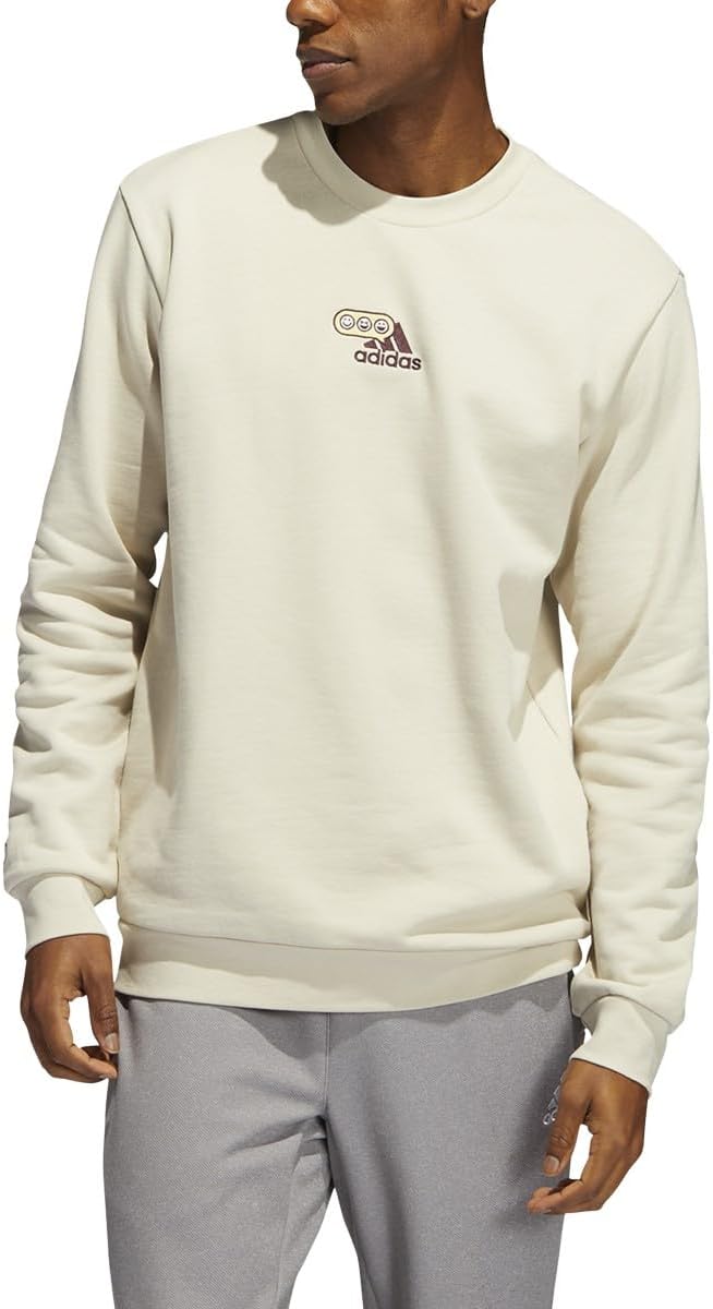 adidas Optimoticons Mens Graphic Crew Sweatshirt