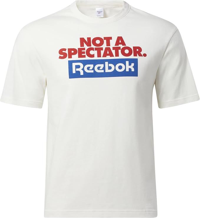 Reebok Not A Spectator Short Sleeve Graphic Tee T-Shirt Unisex