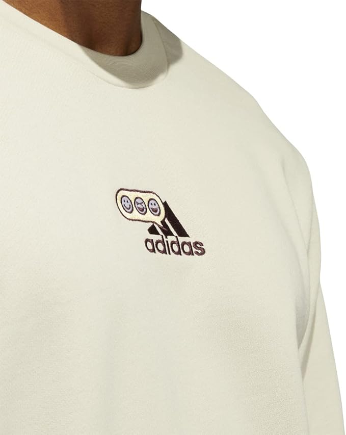 adidas Optimoticons Mens Graphic Crew Sweatshirt