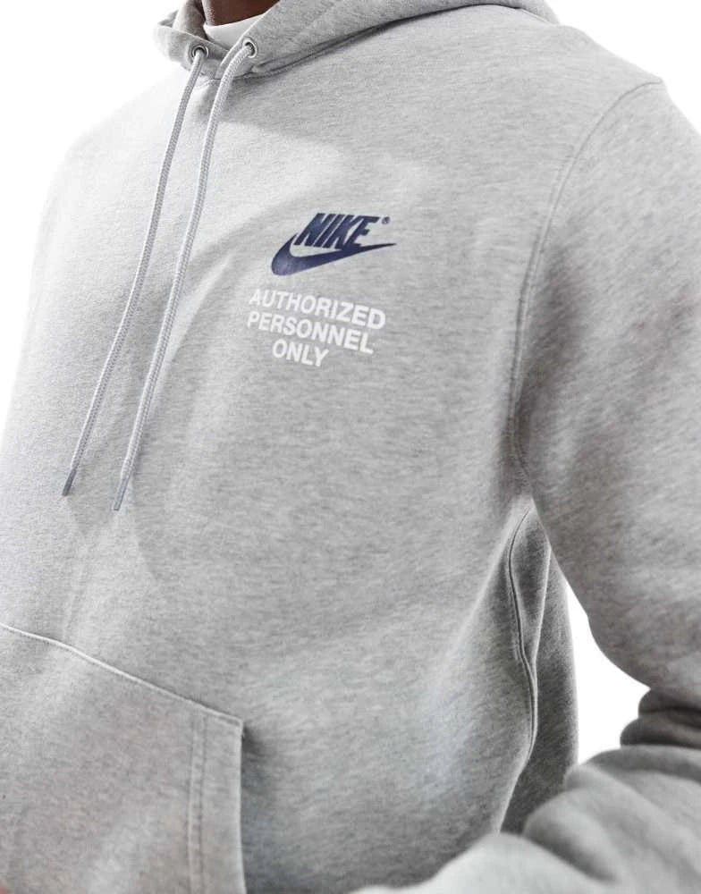 Nike small logo graphic Hoodie