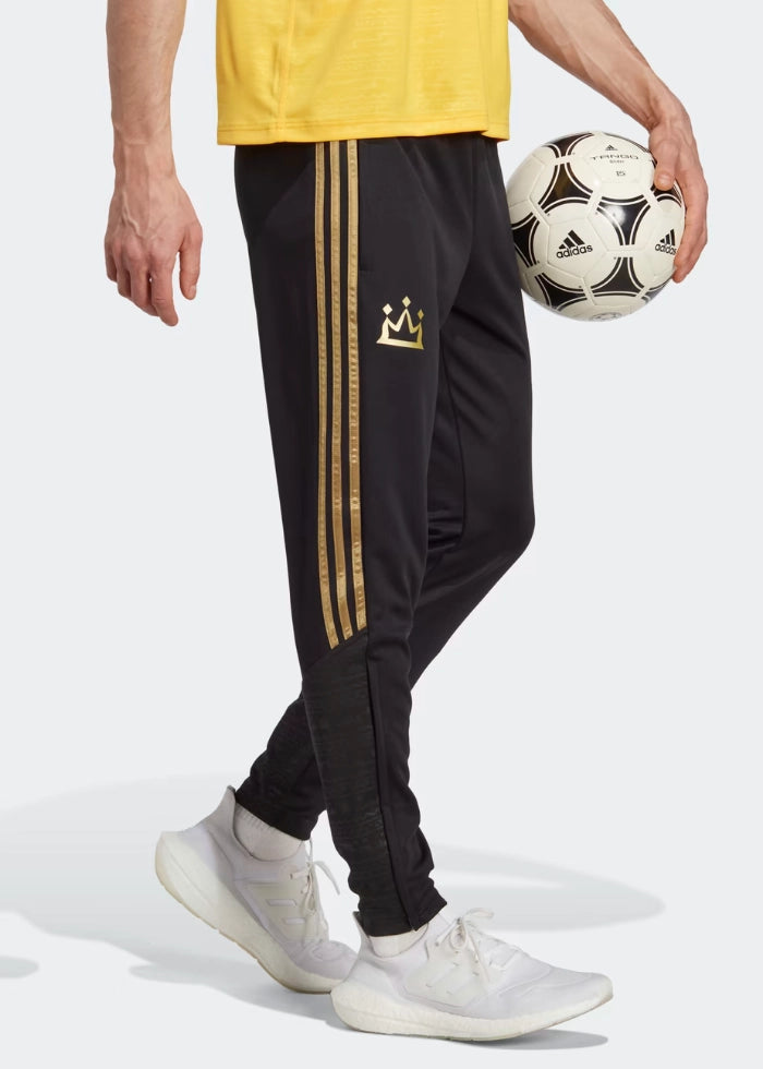Adidas pants gold sales