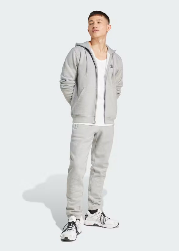 Trefoil Essentials Full-Zip Hoodie