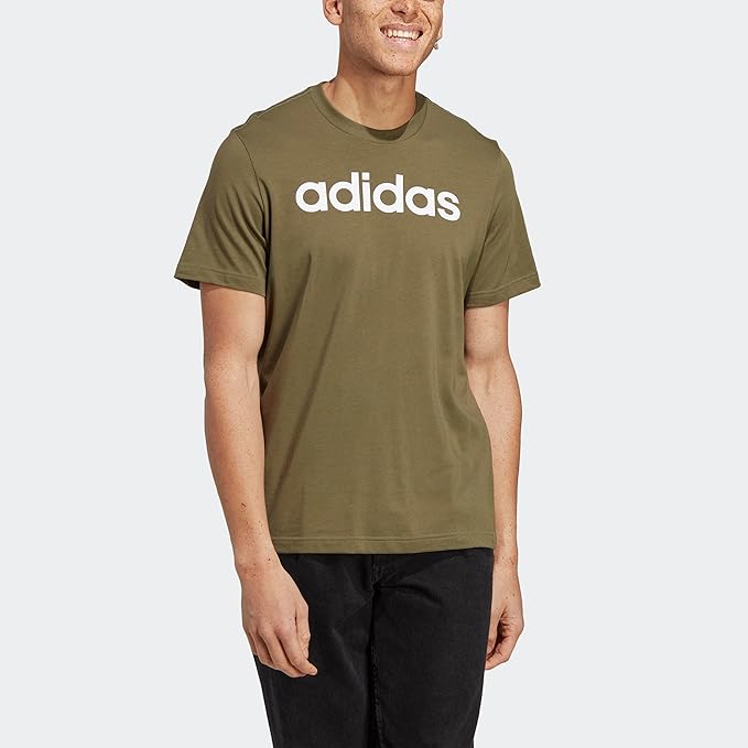 T-shirt adidas Essentials Linear Logo Tee - Green