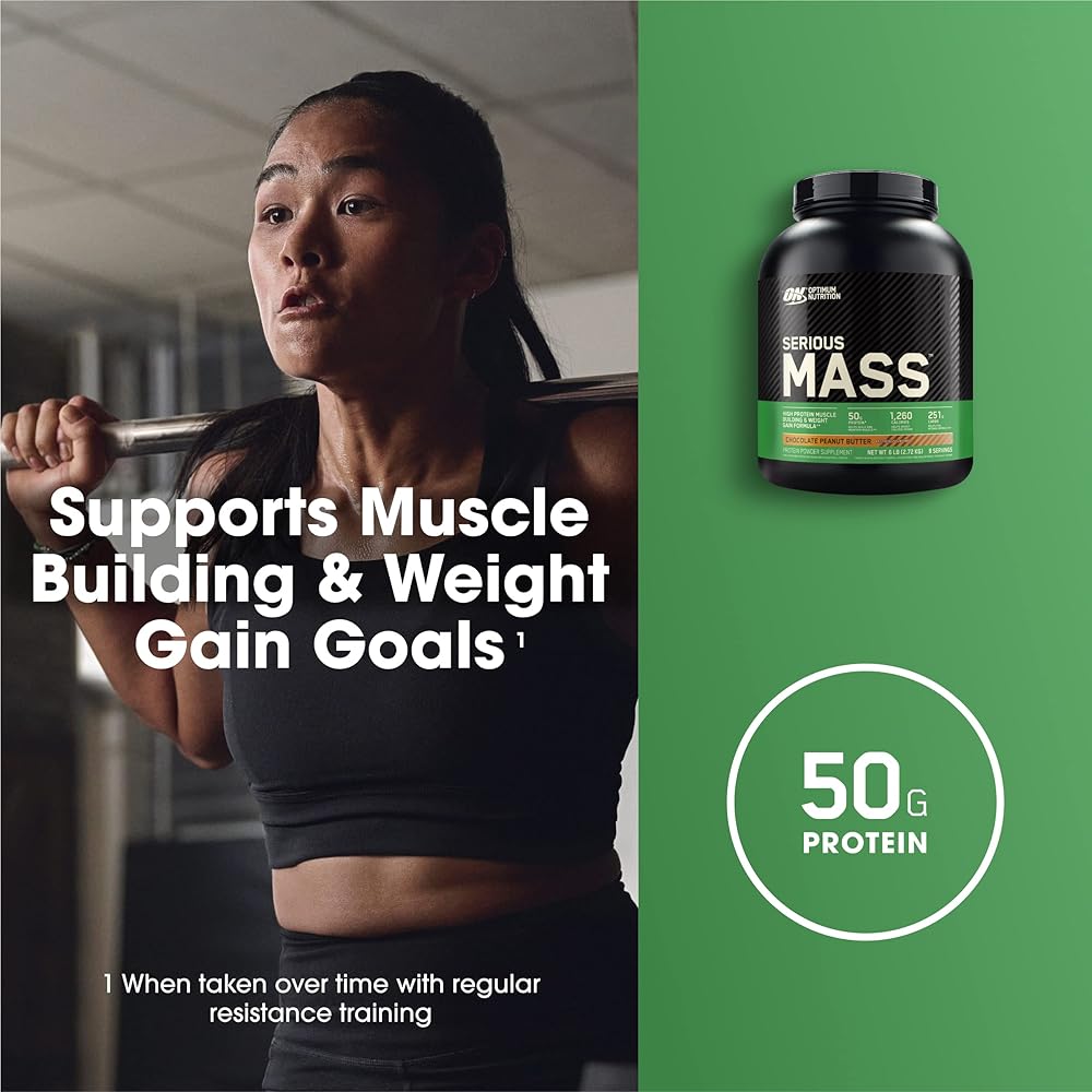Serious Mass Gainer On Optimum Nutrition