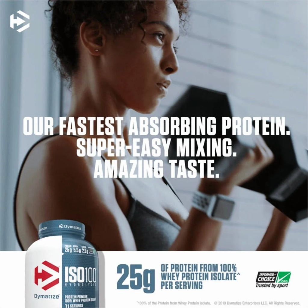 Dymatize ISO100 Hydrolyzed Whey Isolate Protein Powder