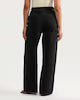 The F&F Edit High Rise Wide Leg Jeans in Black