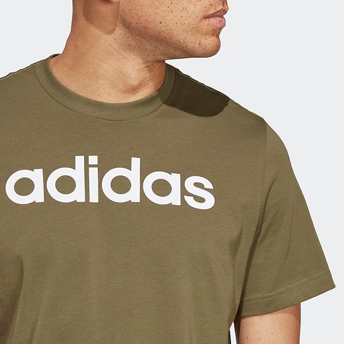 T-shirt adidas Essentials Linear Logo Tee - Green