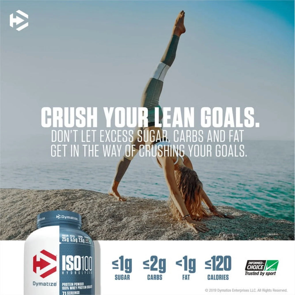 Dymatize ISO100 Hydrolyzed Whey Isolate Protein Powder