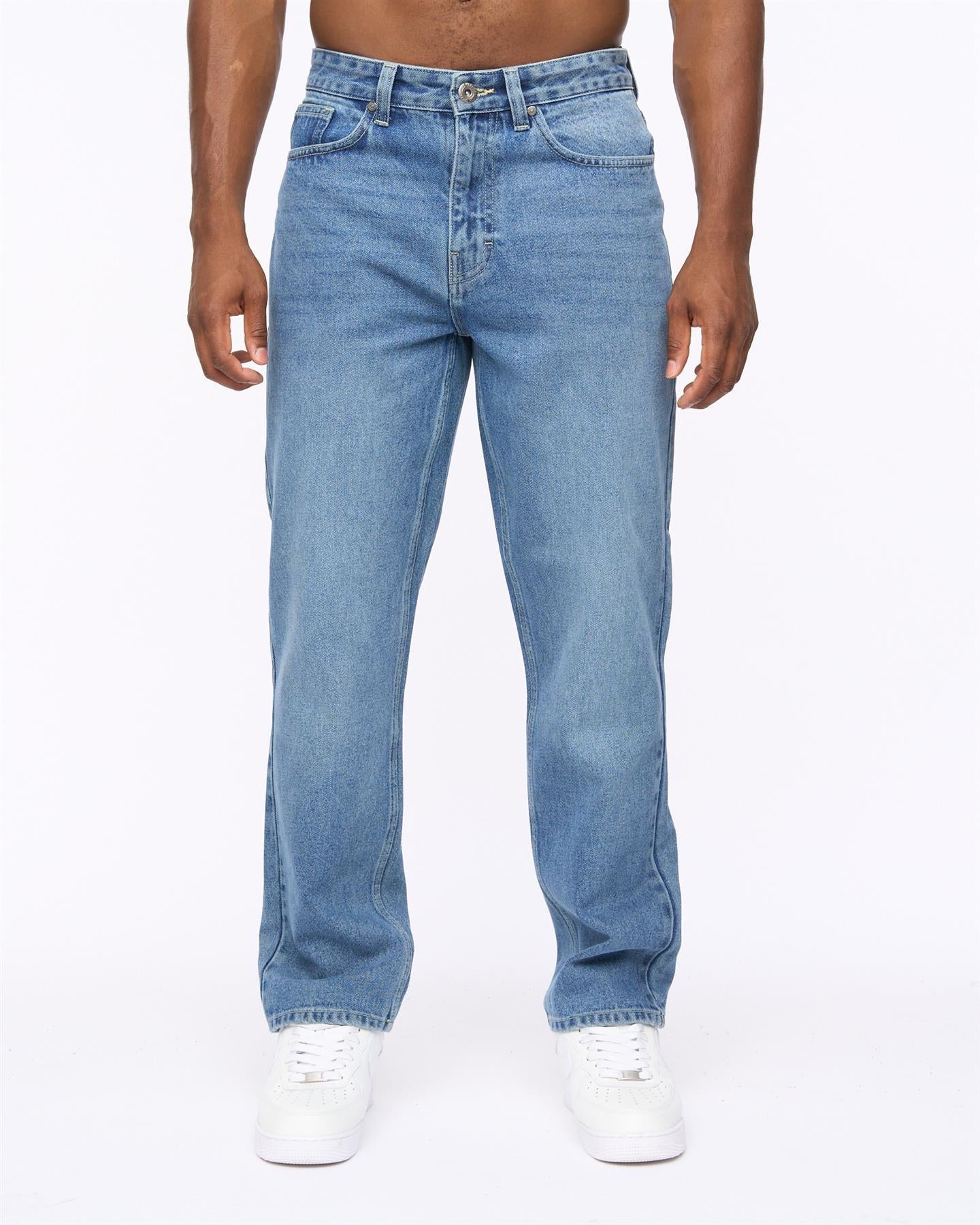 Tillman Baggy Jeans Stone Wash (crosshatch)