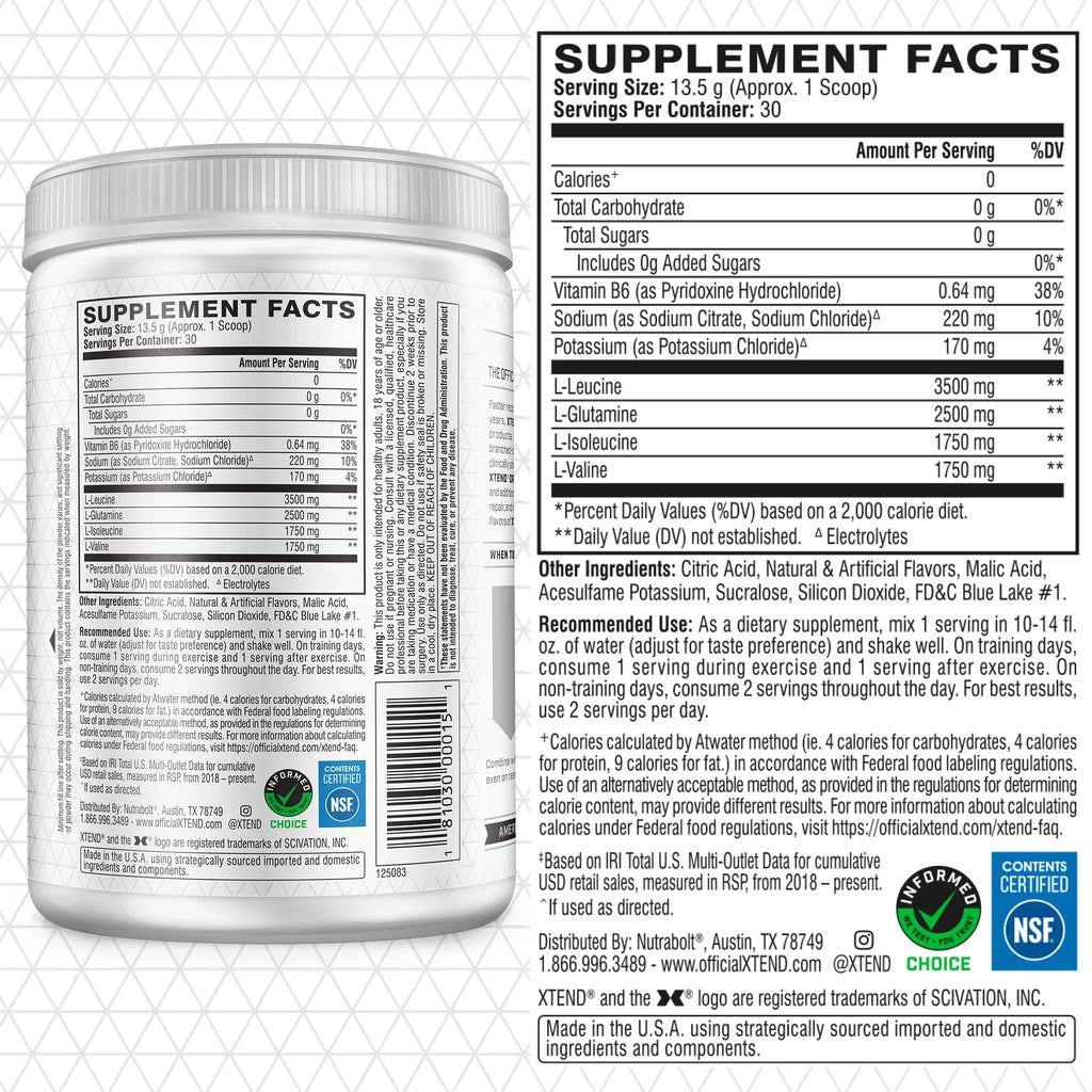XTEND Original BCAA Powder
