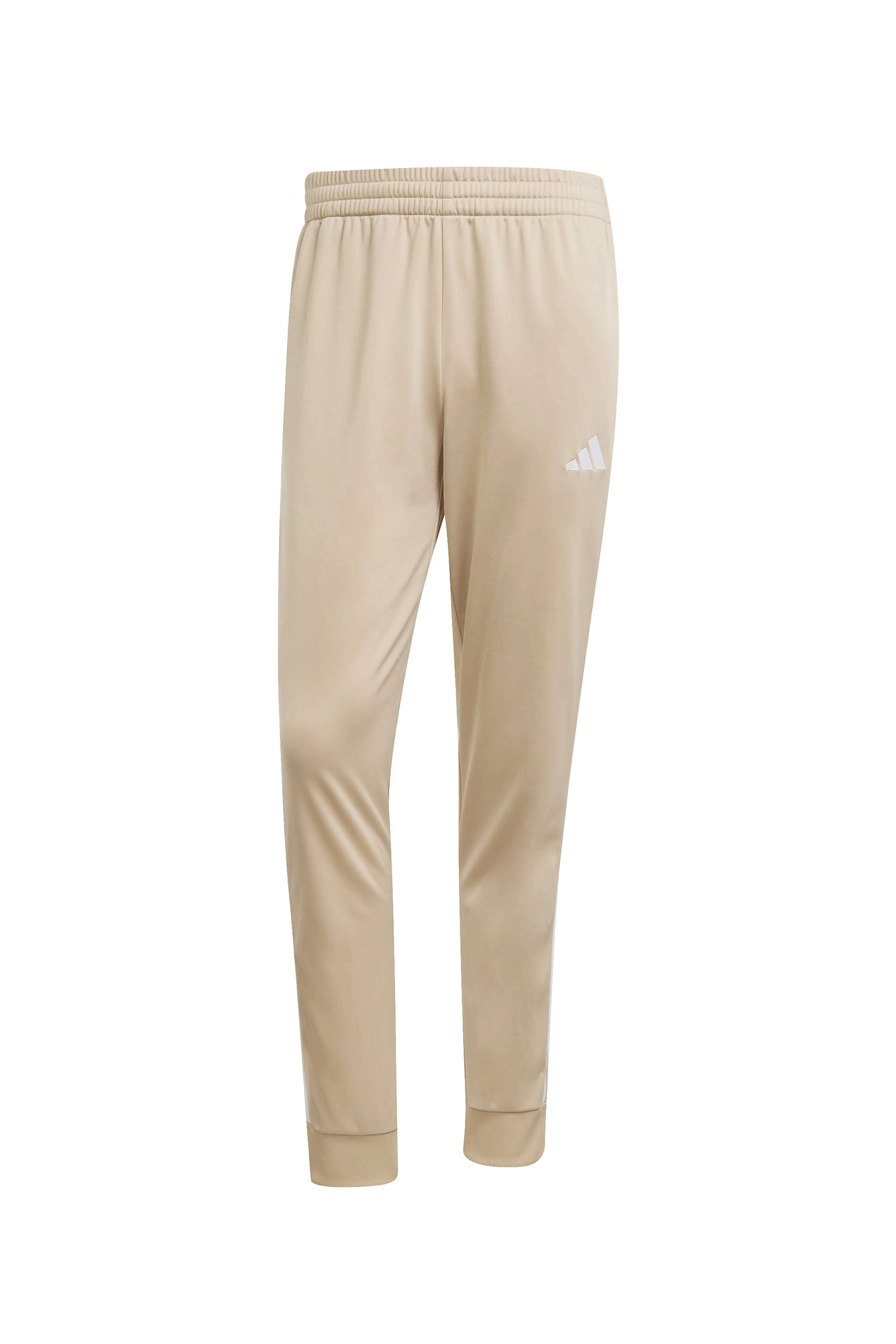 Adidas Basic 3 Stripes Tricot Tracksuit Beige White Men