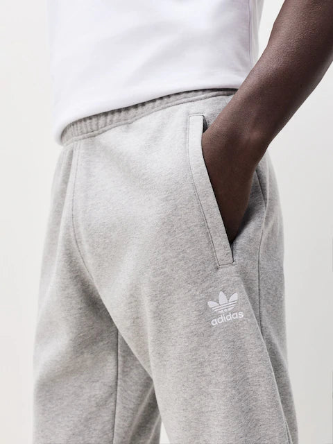 Adidas Originals Grey Trefoil Essentials Joggers