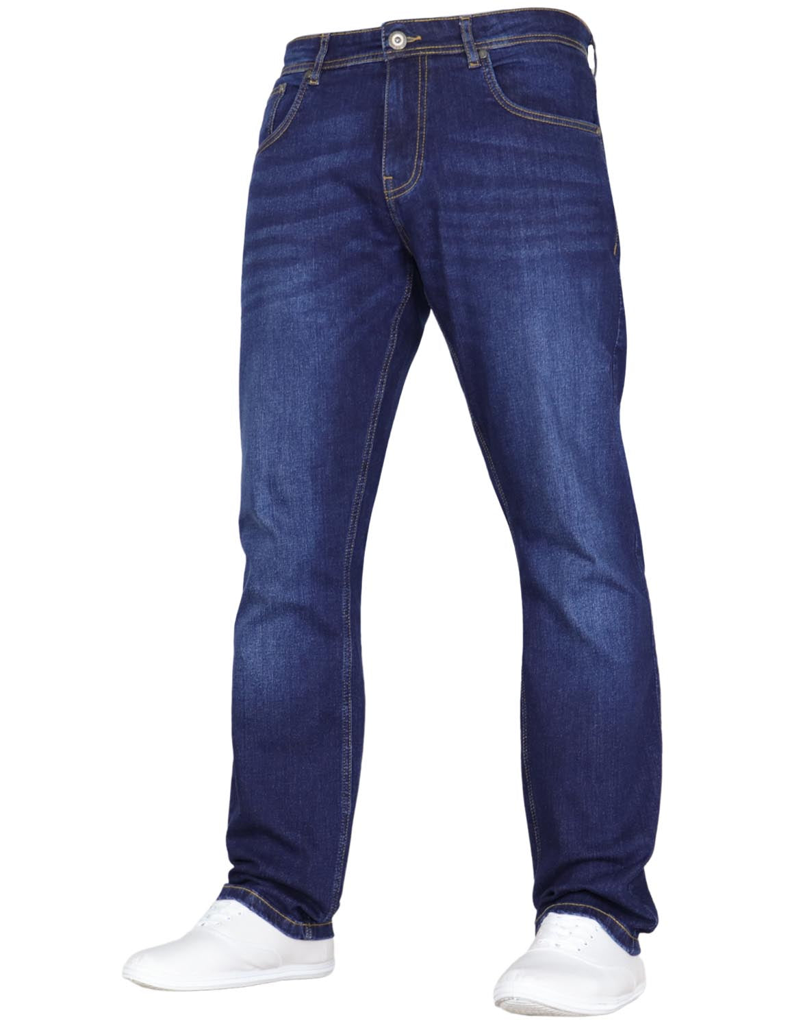 CH Crosshatch Mens Edy Dark Wash Jeans