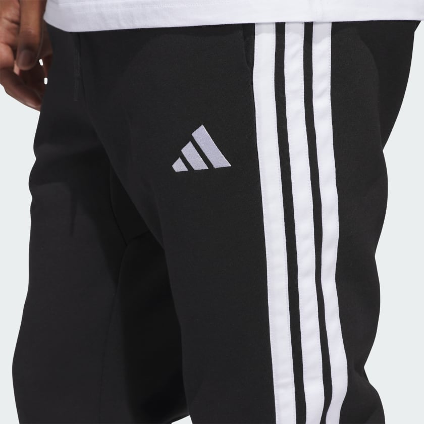 Essentials 3-Stripes Fleece Pants