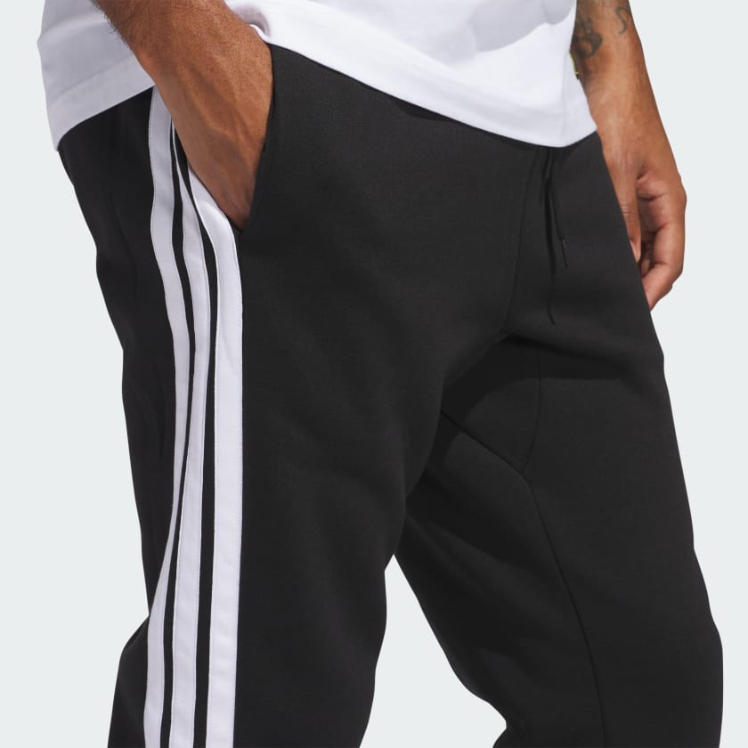 Essentials 3-Stripes Fleece Pants