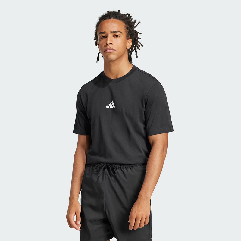 Essentials 3-Stripes Single Jersey Tee