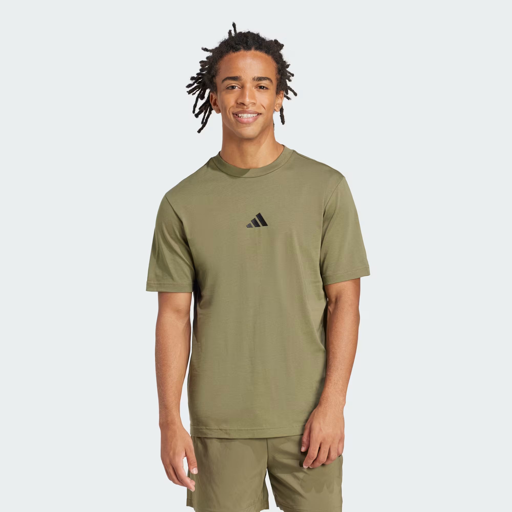 Essentials 3-Stripes Single Jersey Tee