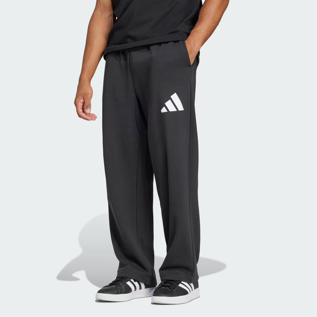 Essentials Wide Leg 3 Bar Logo Pants