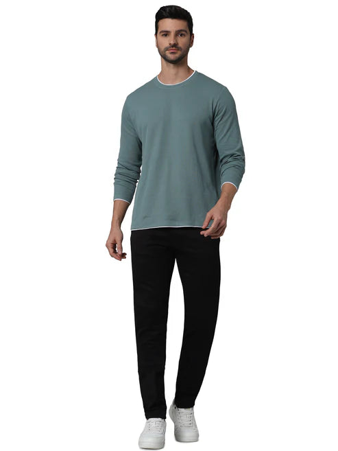 Celio* Cotton Slim Fit Black Jean