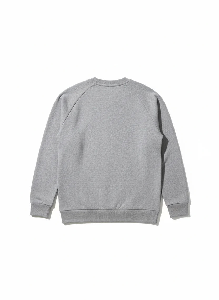 Adids Originals Grey Heather Trefol Outline Sweatshirt